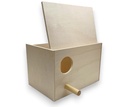 Agaporniedennestkast extra groot DxBxH 20x30x20 cm