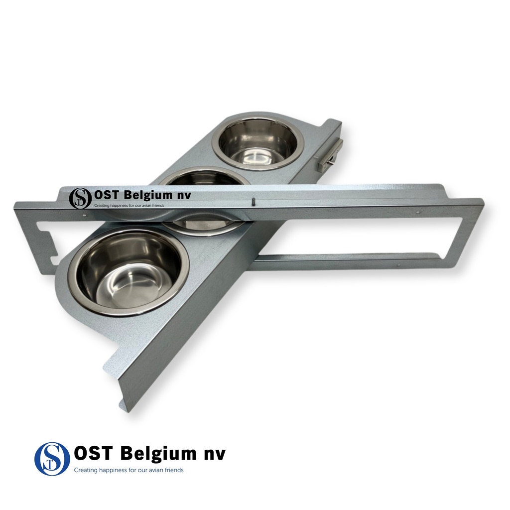[89330131] Plateau tournant 3 parties + pots (13 cm)