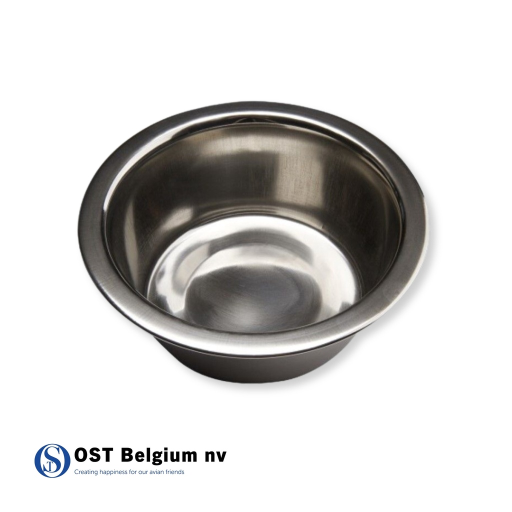 [89310101] Essens- oder Trinknapf aus Edelstahl (10cm)