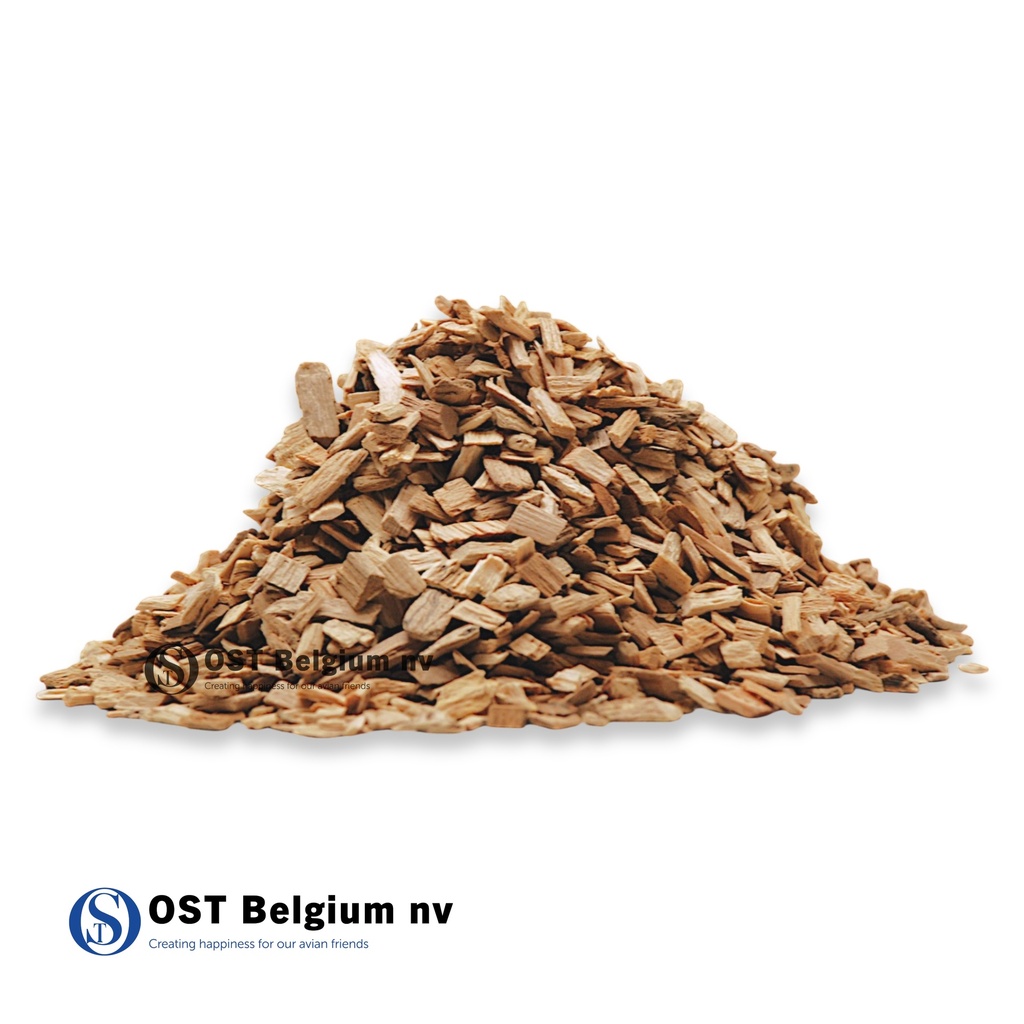 Gebroken houtstukjes 15Kg
