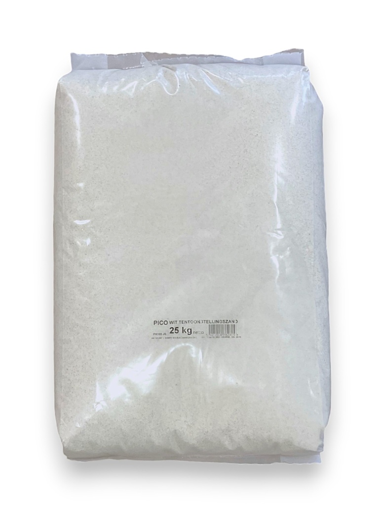 Exposition Sable 25 kg blanc