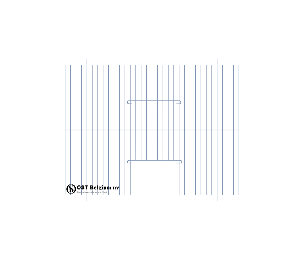 [89930401] Gitter 40x30cm (Tür)