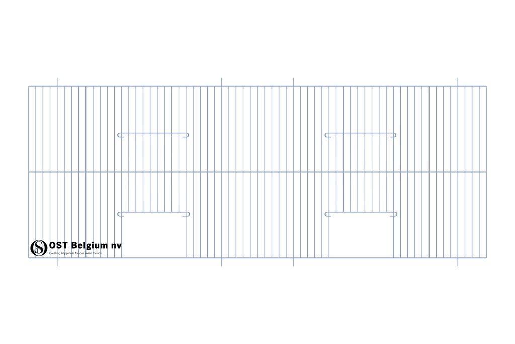 Façades 80x30cm
