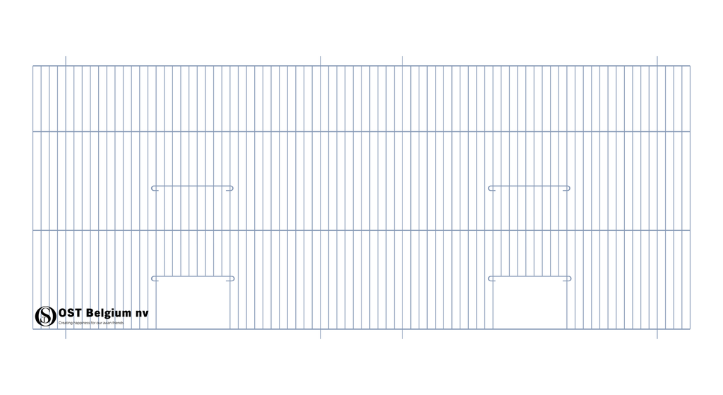 Voorfront 100x40cm