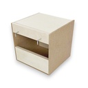 Offener exotischer Nistkasten TxBxH 12x12,5x12 cm