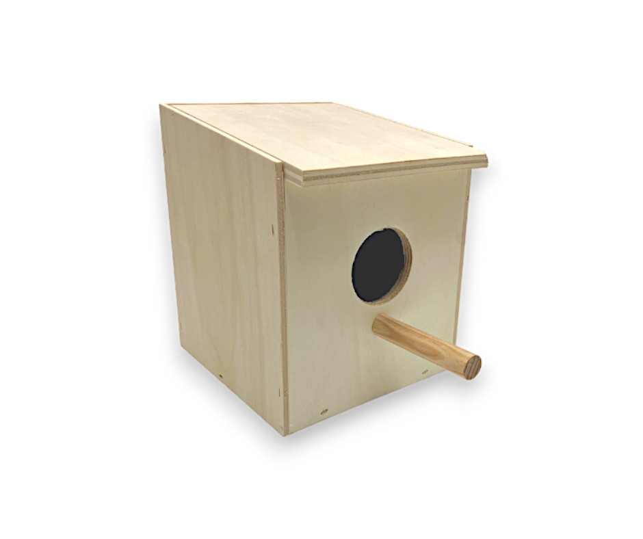 [87113011] Agaporniedennestkast klein DxBxH 16.1x15.3x20(17) cm