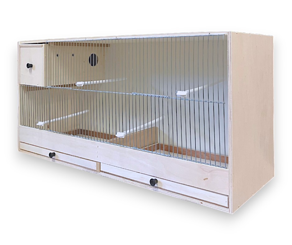 [87203481] Zuchtkäfig mit Nest 80 cm