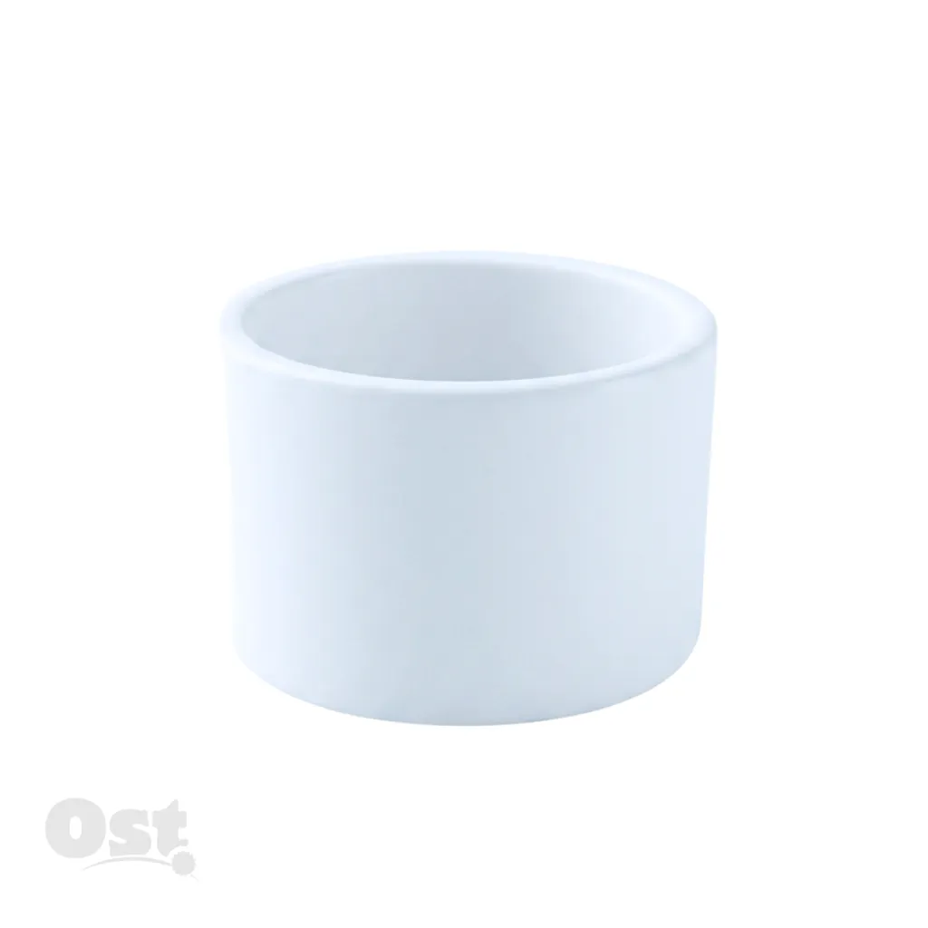 [88351831] mangeoire ronde - 7 cm x 5 cm de haut (Blanc)