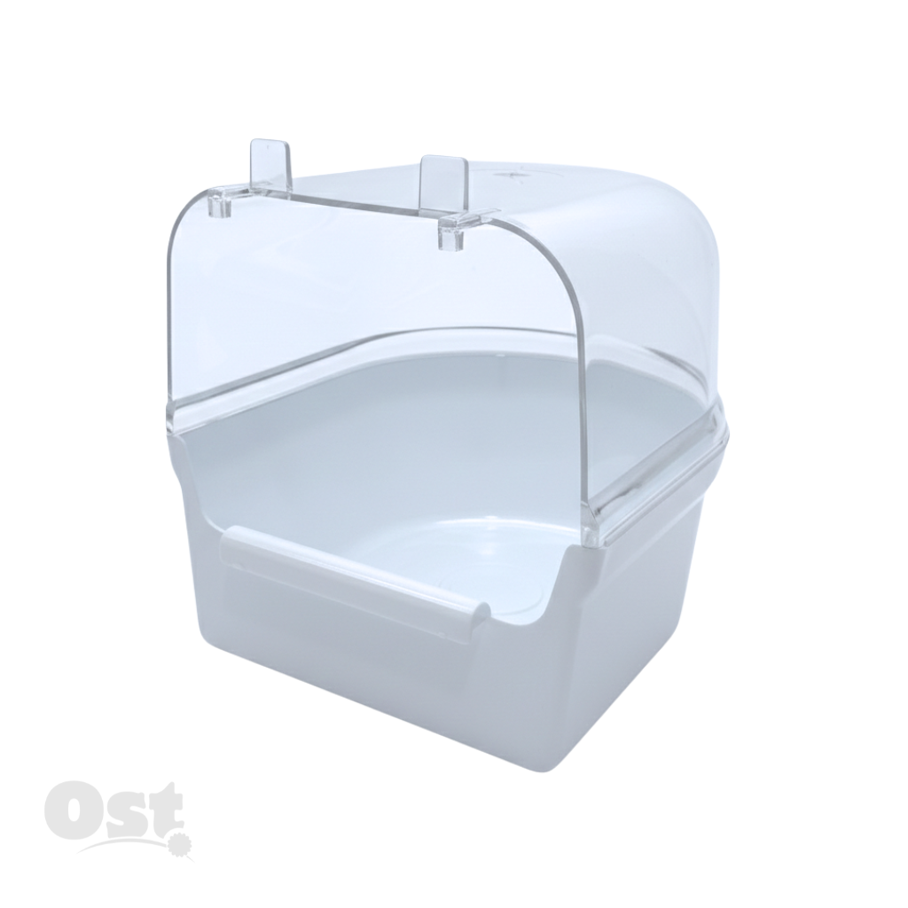 [88372311] Grand bain d'oiseaux (Blanc / Transparent)